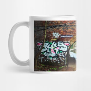 Graffiti Street Art Regent's Canal Camden London Mug